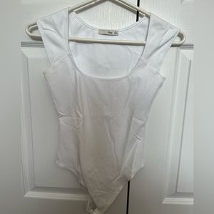 Wilfred Free Cap Sleeve Thong Bodysuit